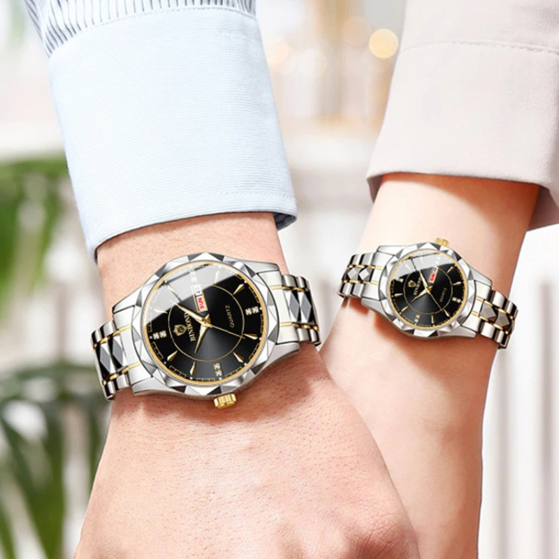 Montre femme – Quartz de luxe, étanche & lumineuse.