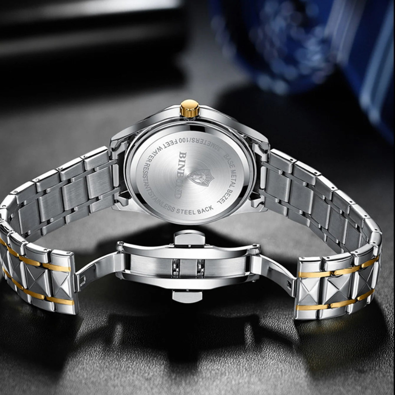 Montre femme – Quartz de luxe, étanche & lumineuse.